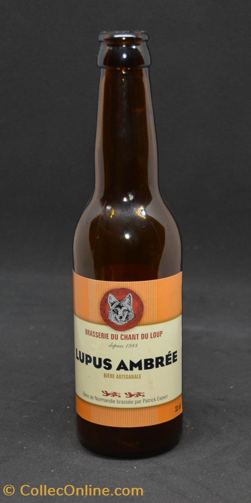 Lupus ambrée - Ambrée - FR - 5% - 33cl art de la table argenterie bistrot alimentation bouteille lupus ambree ambree fr 5 33cl