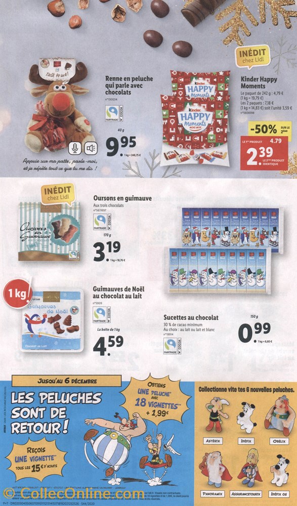 Lidl - Catalogue - 28/10 au 03/11 2020 - Opération peluche 2020 vieux papier publicite lidl catalogue 28 10 au 03 11 2020 operation peluche 2020