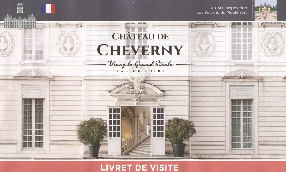 documents anciens tickets entree cheverny livret de visite