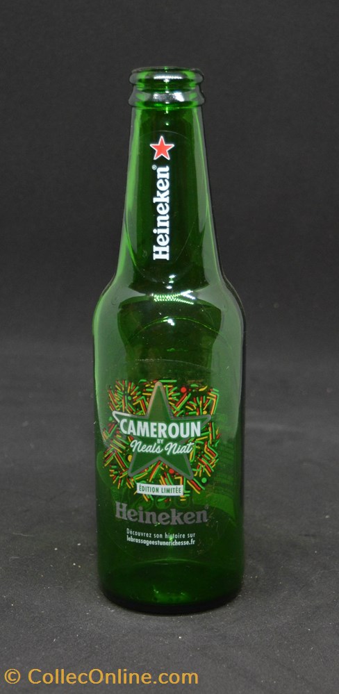 Heineken - Cameroun - Blonde - FR - 5% - 25cl art la table argenterie bistrot alimentation bouteille heineken cameroun blonde fr 5 25cl