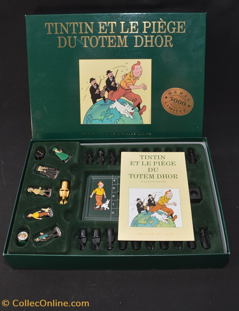 Tintin et le piège du totem Dhor - Version luxe 2 jeux jouet tintin et le piege du totem dhor version luxe