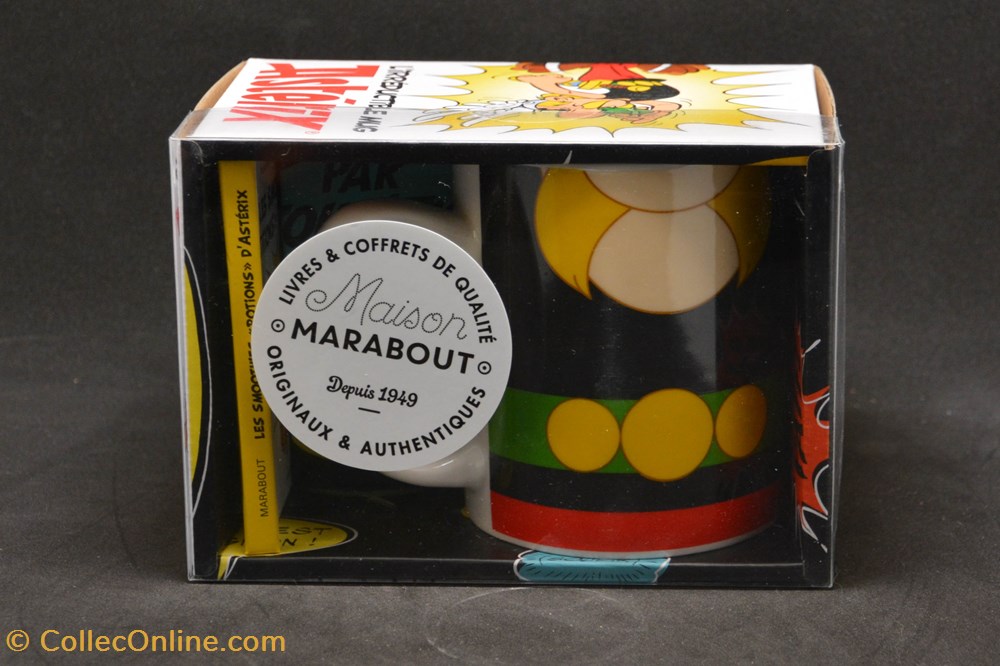 Mug - 2020 - Marabout - Astérix et ses recettes art de la table argenterie service the cafe tasses mugs mug 2020 marabout asterix et ses recettes