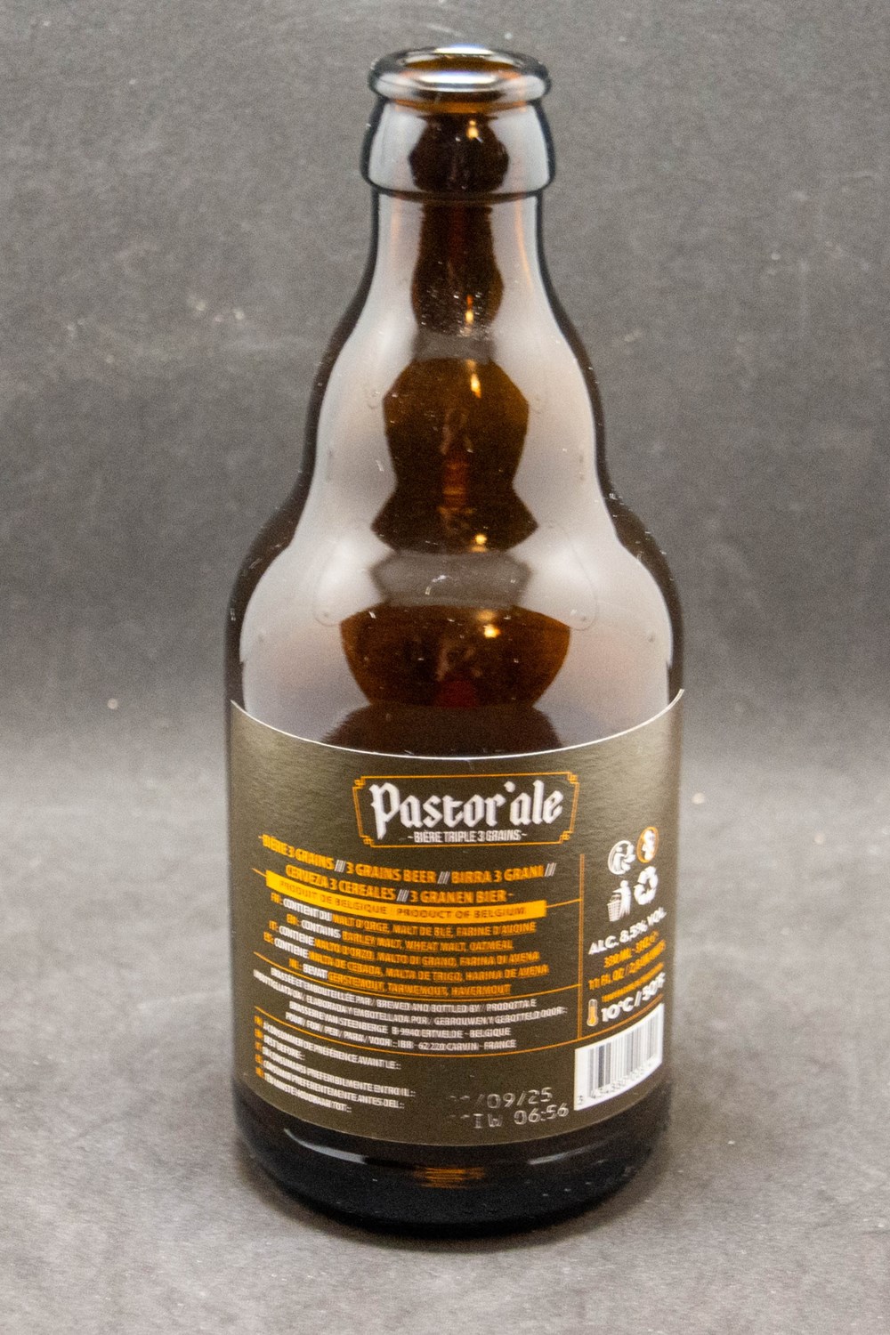 Pastoriale triple - Blonde - BE - 8,5% - 33cl art la table argenterie bistrot alimentation bouteilles pastoriale triple blonde be 8 5 33cl