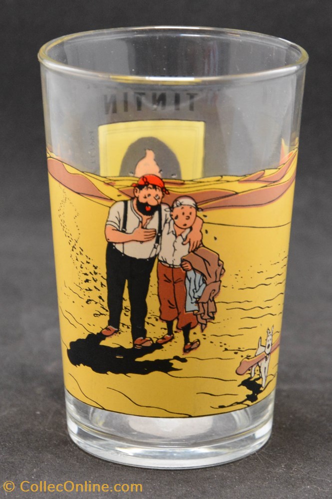 1994 - Amora - Série 4 - Le crabe aux pinces d'or - Variante bleu clair - Petit 2 art de table argenterie verres 1994 amora serie 4 le crabe aux pinces or variante bleu clair petit