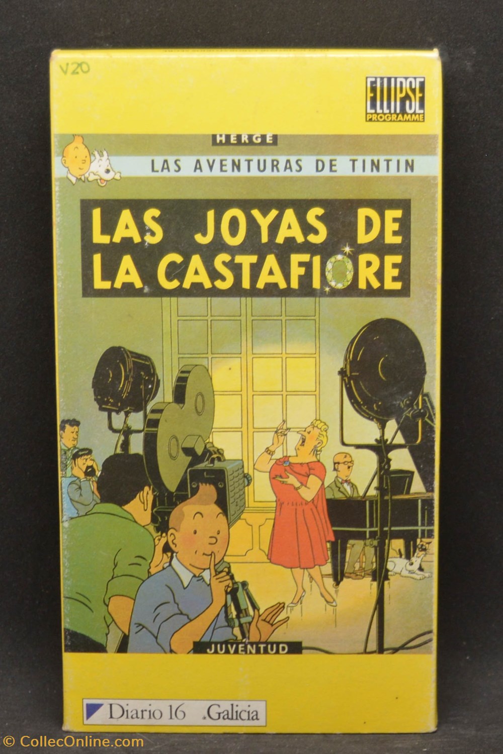 VHS - Ellipse - Espagnol - Las joyas de la Castafiore divers film dvd blu ray vhs ellipse espagnol las joyas de la castafiore