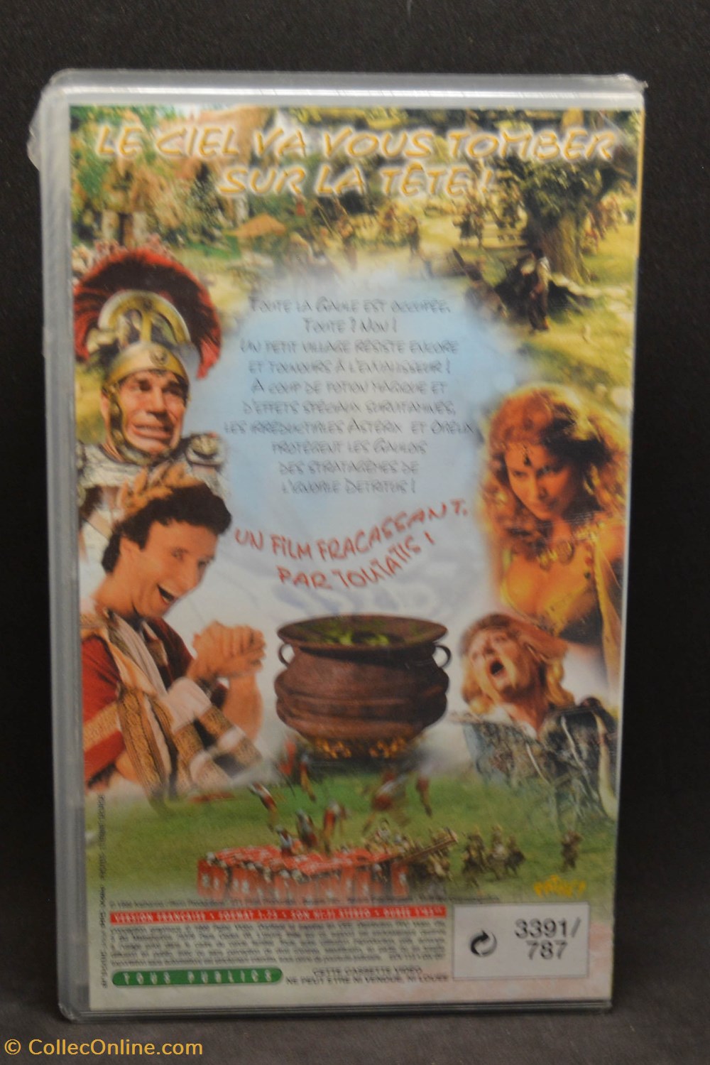 VHS - Pathé - 1999 - Astérix et Obélix contre César divers film dvd blu ray vhs pathe 1999 asterix et obelix contre cesar