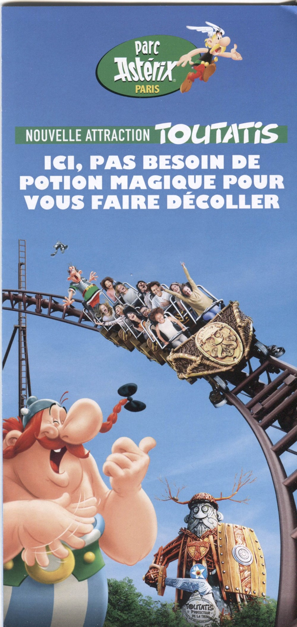 documents anciens publicites brochure parc asterix 2023