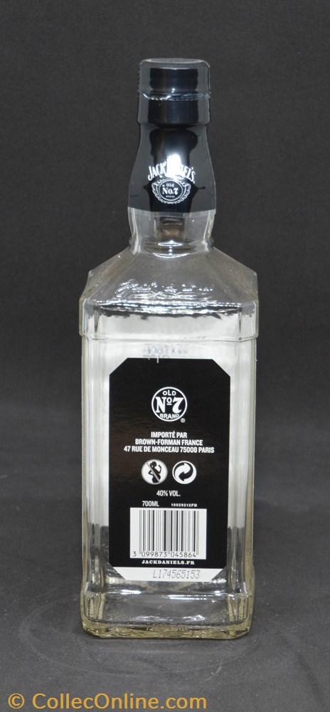 Jack Daniel's - 70cl - 01 art de la table argenterie bistrot alimentation bouteilles jack daniel s 70cl 01