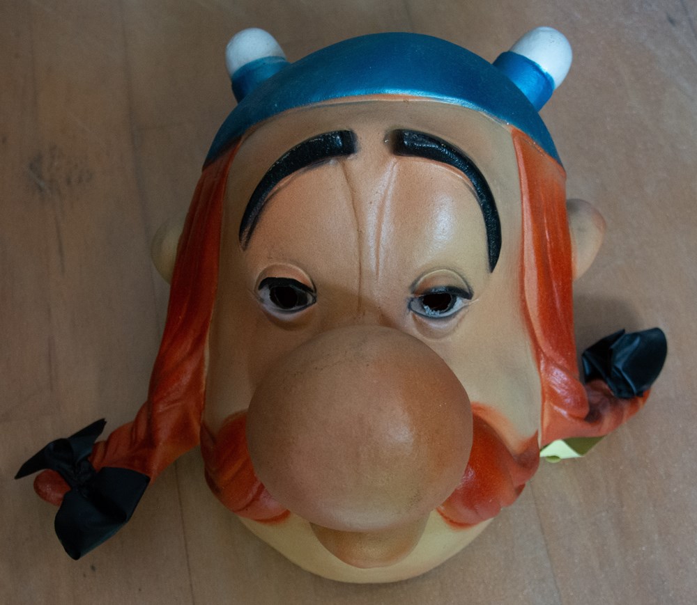 Masque souple César - 1993 - Obélix divers masque souple cesar 1993 obelix