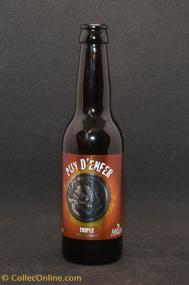 Puy d'enfer - Blonde - Triple - FR - 8,5% - 33cl art la table argenterie bistrot alimentation bouteille puy enfer blonde triple fr 8 5 33cl