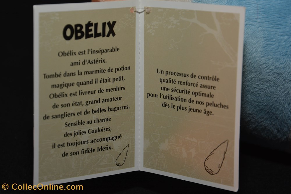 Obélix - Parc Astérix - 2013 - 25 cm 5 jeux jouets peluches obelix parc asterix 2013 25 cm