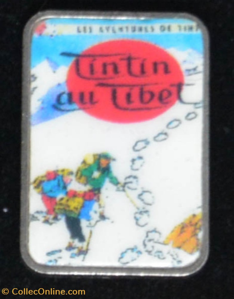 diver pin couverture tintin au tibet