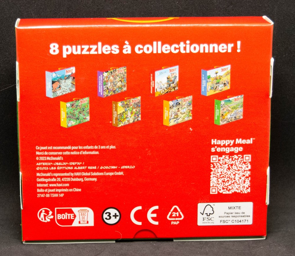 figurines mc donald s 2023 happy meal puzzle n 8