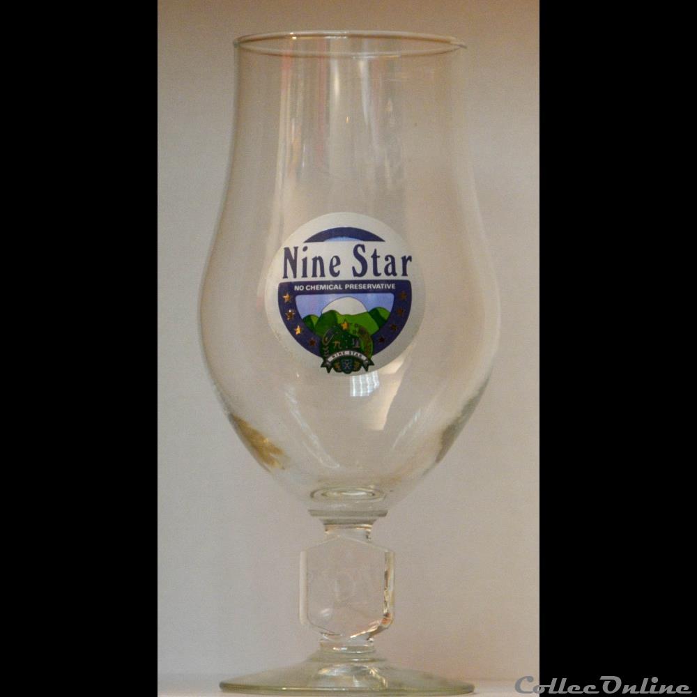 Nine Star bistrot alimentation verre biere nine star