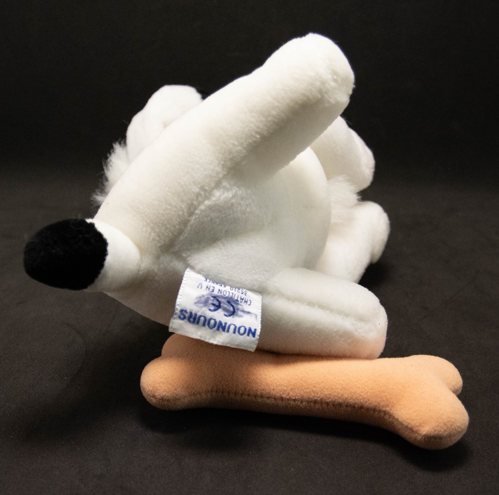 Idéfix avec os - Nounours - 2003 jeux societe jouets peluches idefix avec os nounours 2003