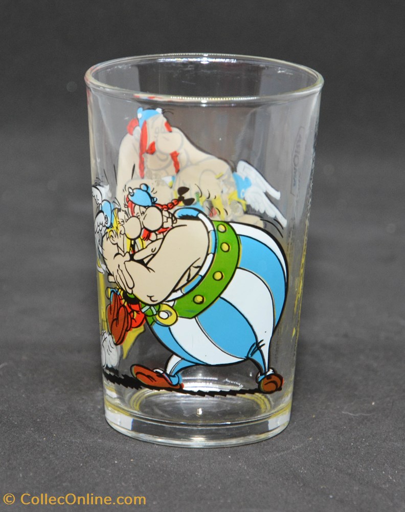 Série 032 - 2000 - Amora - n°1 - Astérix et Obélix - Petit art de la table argenterie verres serie 032 2000 amora n 1 asterix et obelix petit