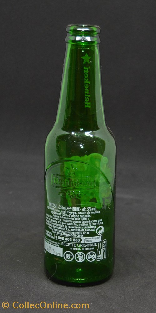 Heineken - Espagne - Blonde - FR - 5% - 25cl art la table argenterie bistrot alimentation bouteille heineken espagne blonde fr 5 25cl