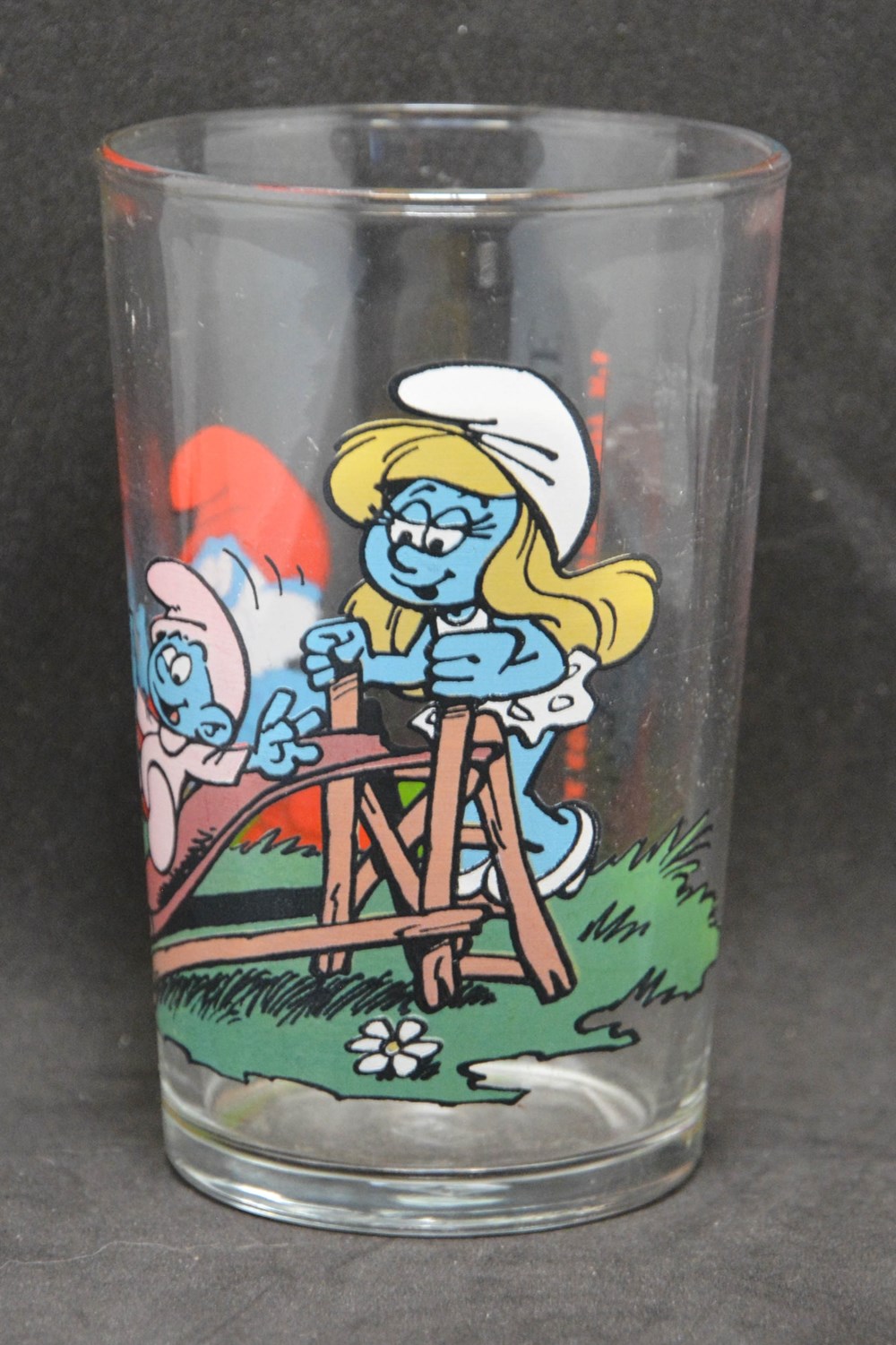 art de la table argenterie schtroumpfs 1984 maille n 8