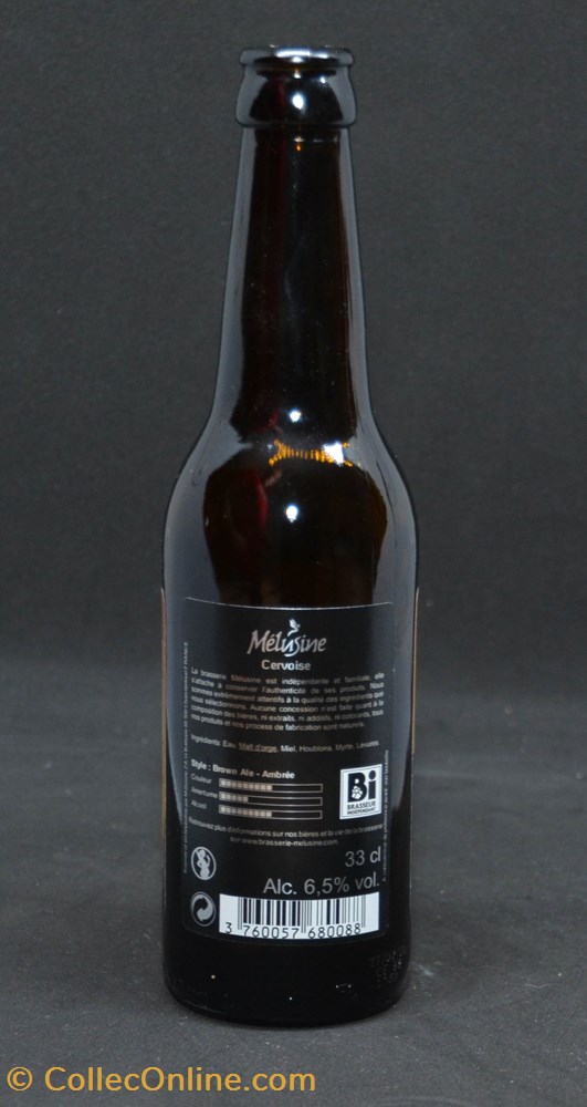 La cervoise - Ambrée - FR - 6,5% - 33cl art de table argenterie bistrot alimentation bouteille la cervoise ambree fr 6 5 33cl