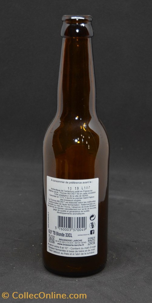 art la table argenterie bistrot alimentation bouteille blonde de bourgogne blonde fr 6 5 33cl