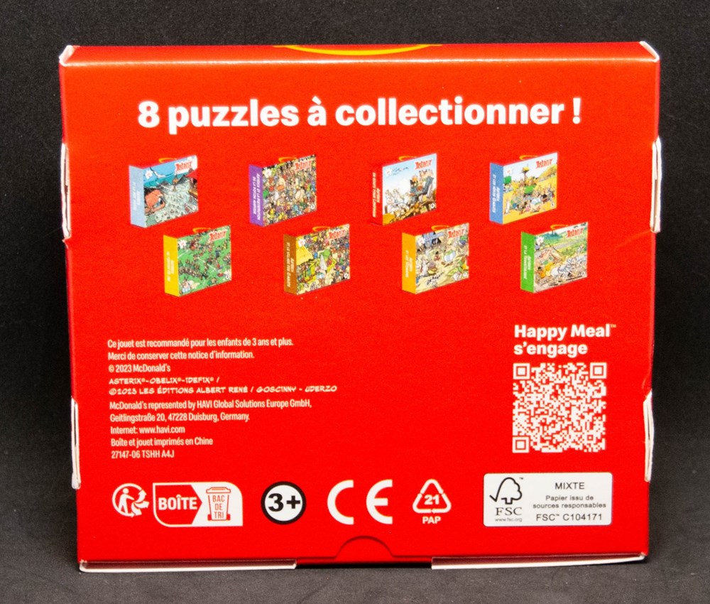 Mc Donald's - 2023 - Happy Meal - Puzzle n°6 figurines mc donald s 2023 happy meal puzzle n 6