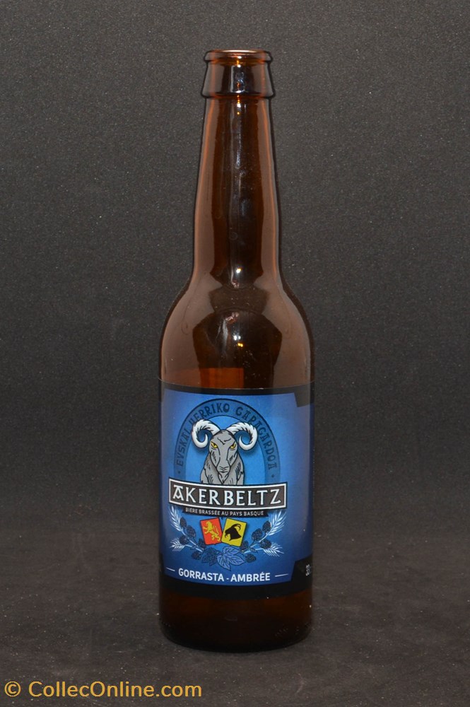 art de la table argenterie bistrot alimentation bouteille akerbeltz ambree fr 5 5 33cl