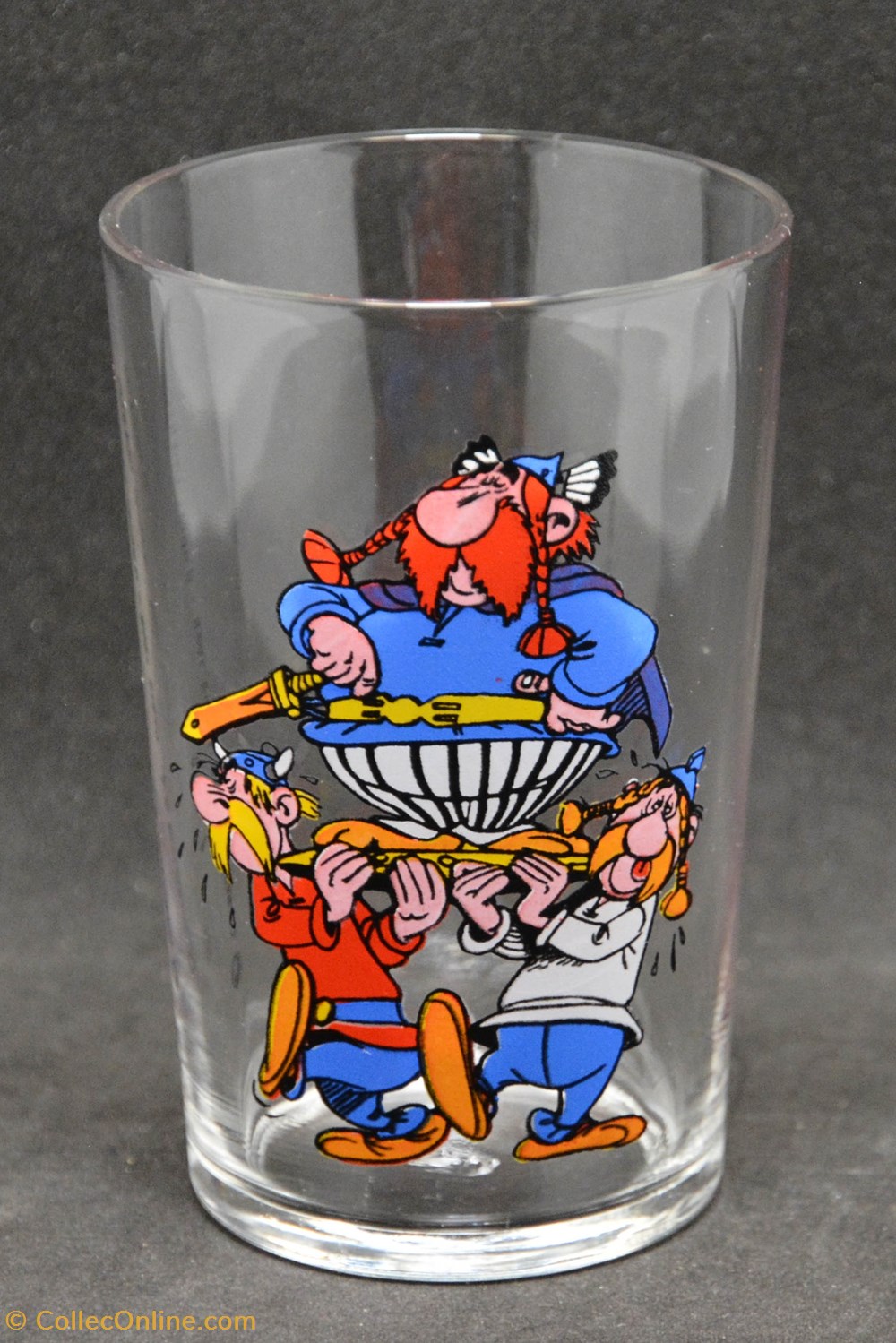 Série 006 - 1968 - Dargaud - Abraracourcix et 2 gaulois art de la table argenterie verres serie 006 1968 dargaud abraracourcix et 2 gaulois