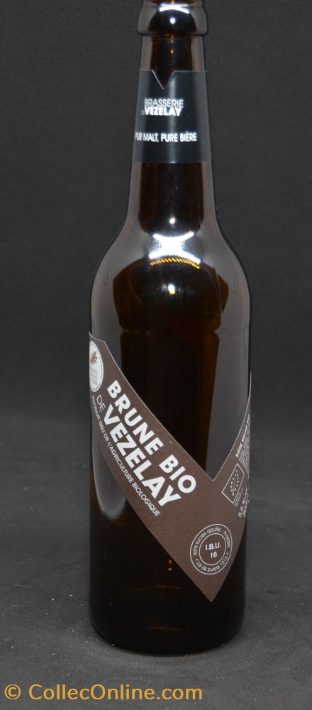 Vezelay Bio - Brune - FR - 5,5% - 50cl art de table argenterie bistrot alimentation bouteille vezelay bio brune fr 5 5 50cl