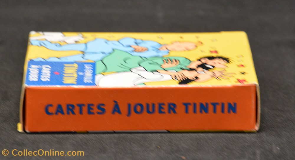 jeux jouet cartes a jouer moulinsart 2004 la famille de tintin