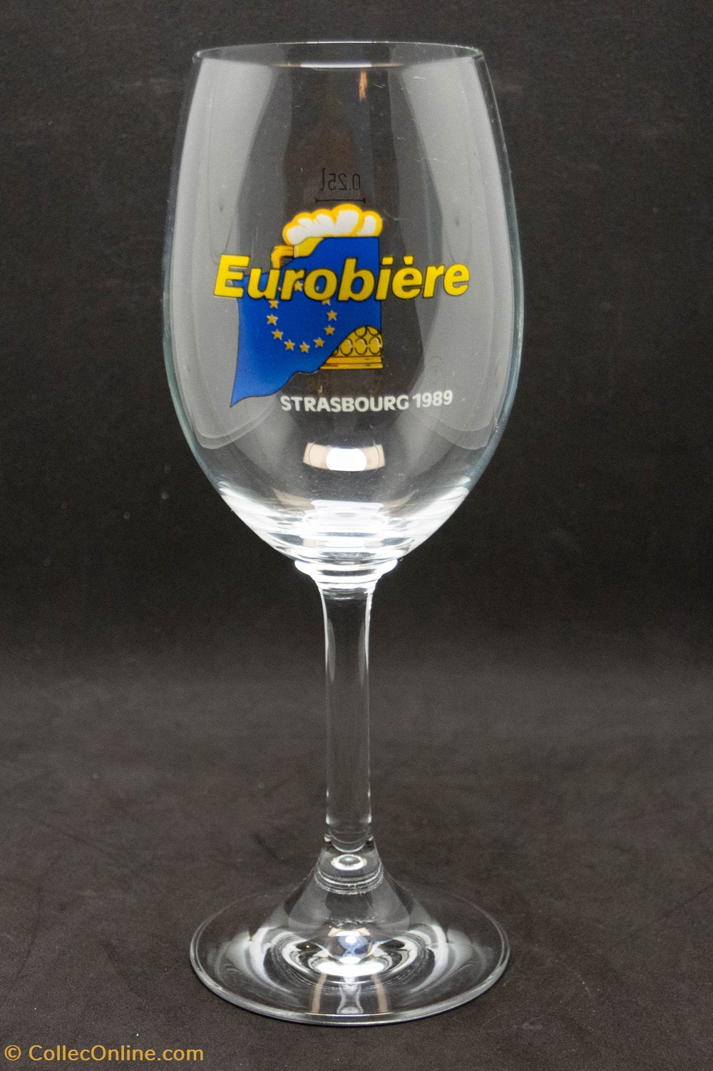 art de la table argenterie bistrot alimentation verres eurobiere 25cl