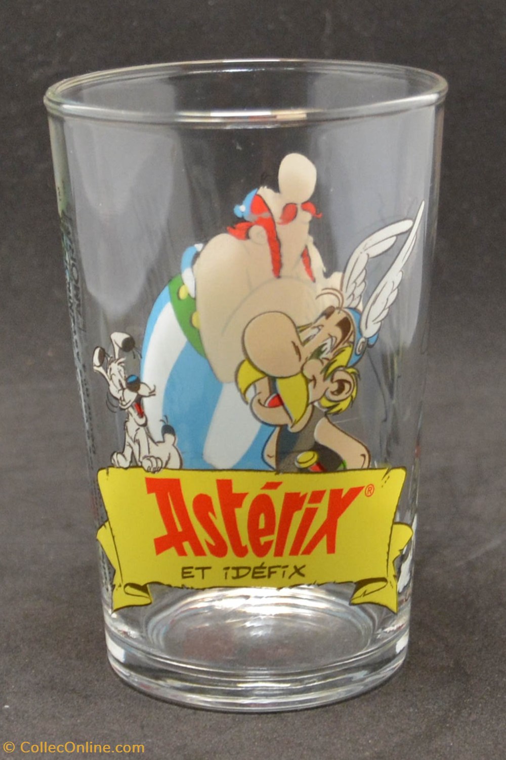 Série 032 - 2000 - Amora - n°4 - Astérix et Idéfix - Petit art la table argenterie verres serie 032 2000 amora n 4 asterix et idefix petit