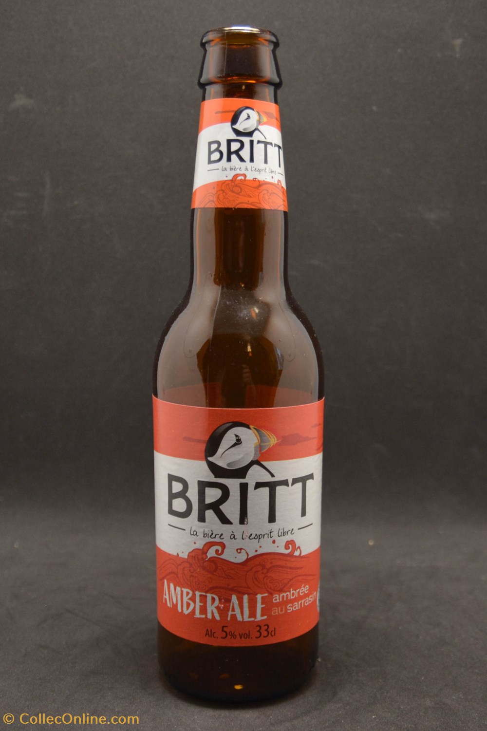 Britt - Ambrée - FR - 5% - 33cl art de la table argenterie bistrot alimentation bouteilles britt ambree fr 5 33cl