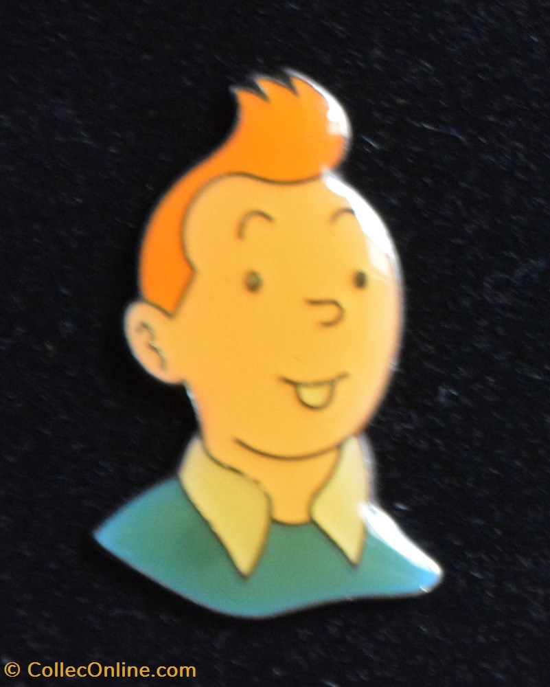 Corner - Buste - Tintin divers pin badges corner buste tintin