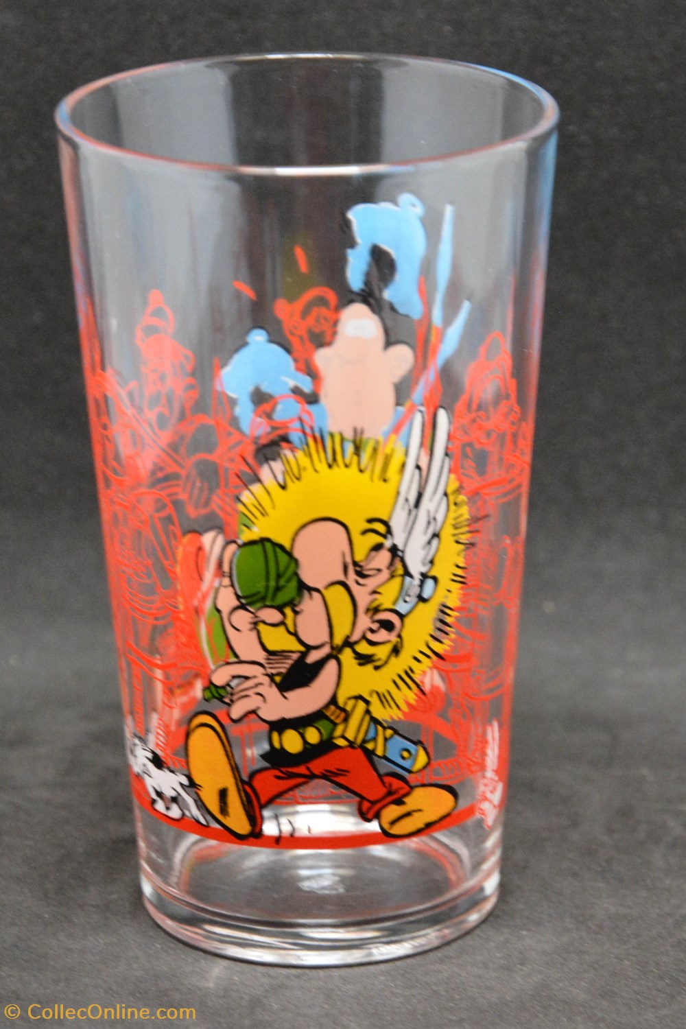 Série 023 - 1990 - Astérix et 2 légionnaires art de la table argenterie verres serie 023 1990 asterix et 2 legionnaires