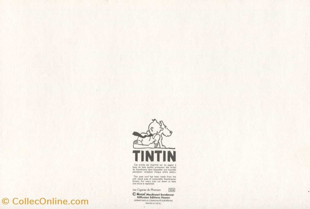 postale carte moulinsart 10x15 oreille cassee 004
