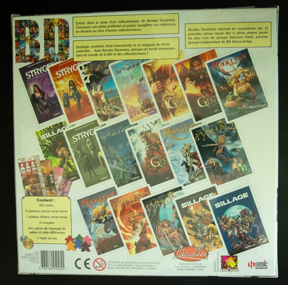 jeux societe jouets bandes dessinees le jeu des collectionneurs