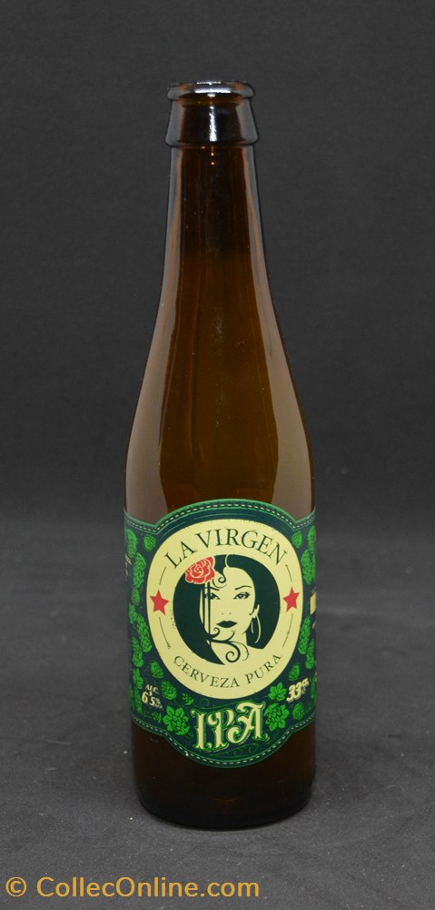 La virgen - IPA - ES - 6,5% - 33cl art de table argenterie bistrot alimentation bouteille la virgen ipa es 6 5 33cl