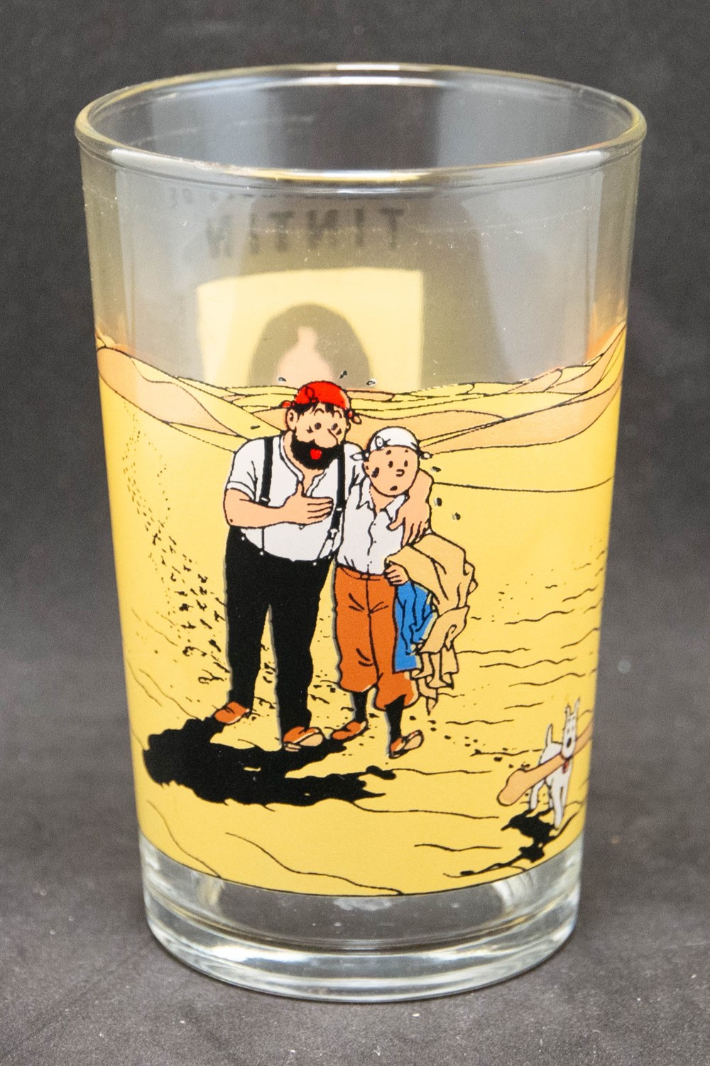 1994 - Amora - Série 4 - Le crabe aux pinces d'or - Variante bleu foncé - Petit art de la table argenterie verres 1994 amora serie 4 le crabe aux pinces or variante bleu fonce petit
