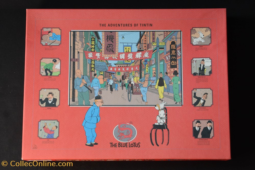 jeux de societe jouets casse tete puzzle artbox japon 1995 1000 pieces the blue lotus