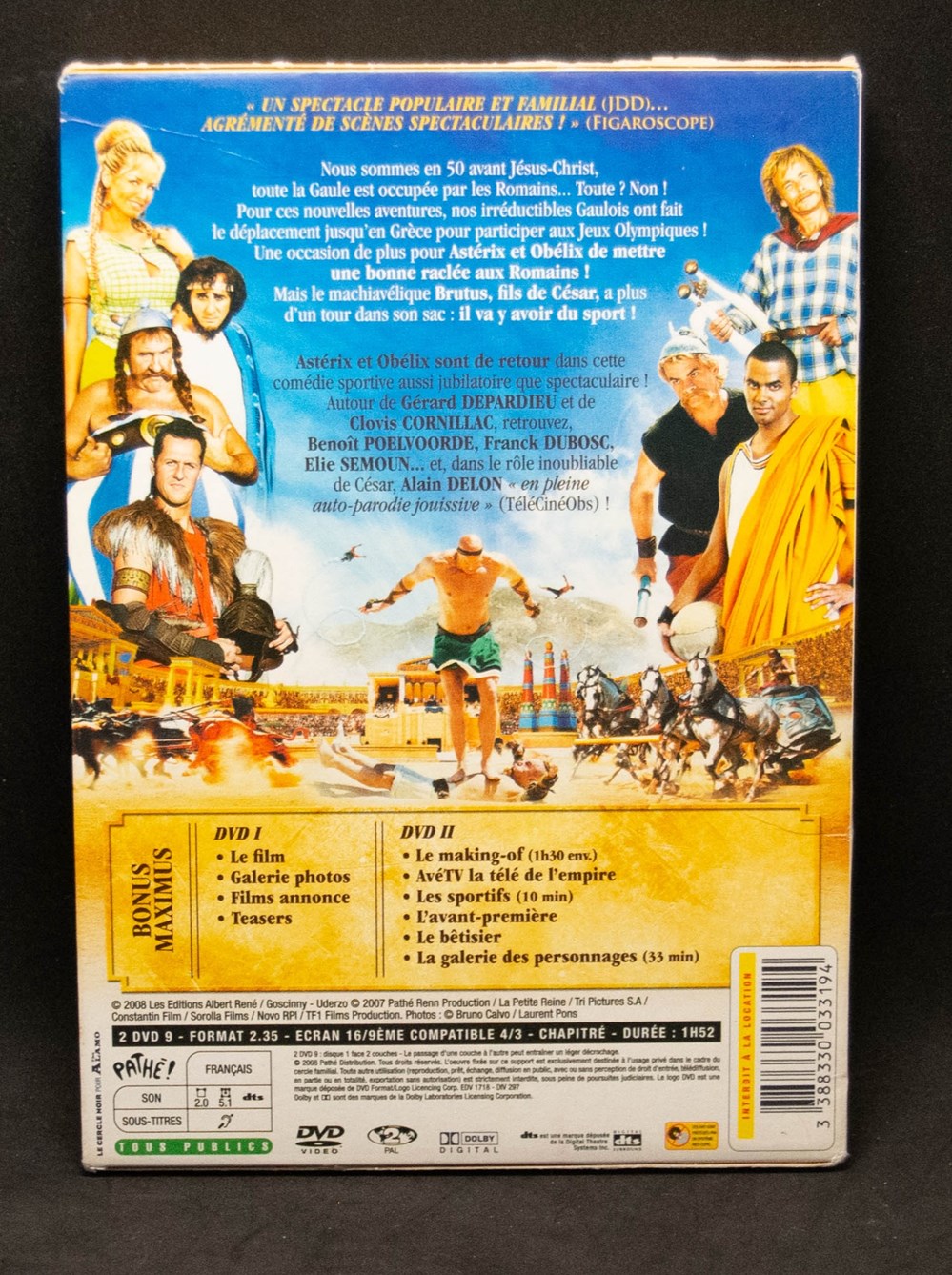 DVD - Pathé - 2007 - Astérix aux jeux olympiques divers film blu ray dvd pathe 2007 asterix aux jeux olympiques