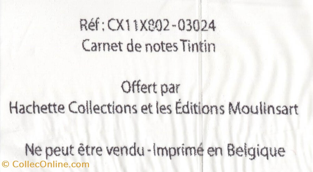Carnet - 2019 - 12,5x20 - Voiture Tintin 2 vieux papier autre carnet 2019 12 5x20 voiture tintin