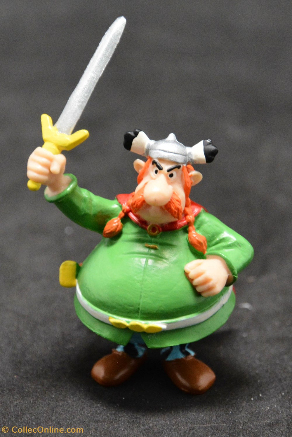 Plastoy - 2006 - 4 cm - Abraracourcix figurines plastoy 2006 4 cm abraracourcix