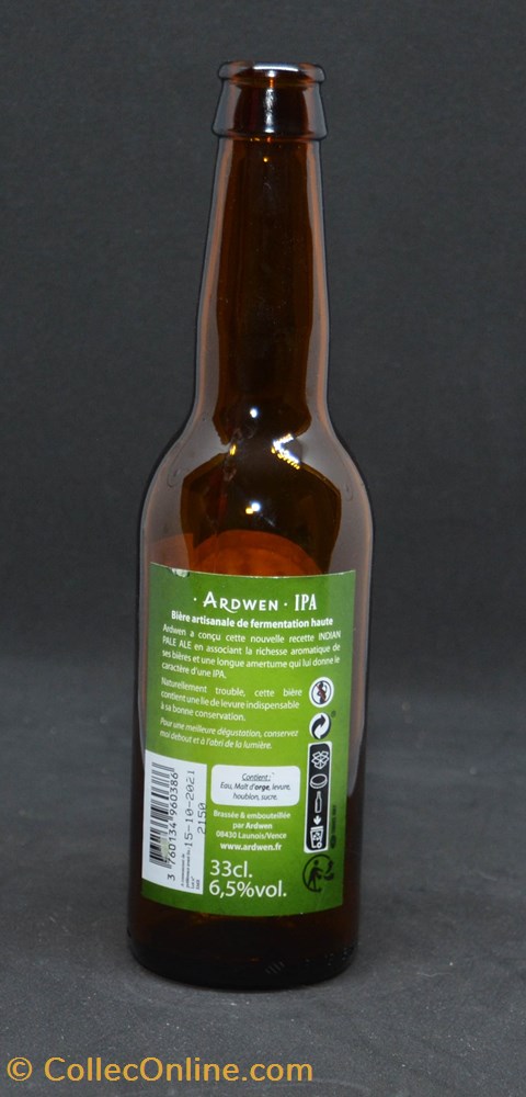 Ardwen - IPA - FR - 6,5% - 33cl art de la table argenterie bistrot alimentation bouteille ardwen ipa fr 6 5 33cl
