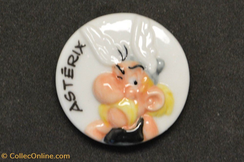 2002 - Série "Médaillon" - Astérix divers feves 2002 serie medaillon asterix