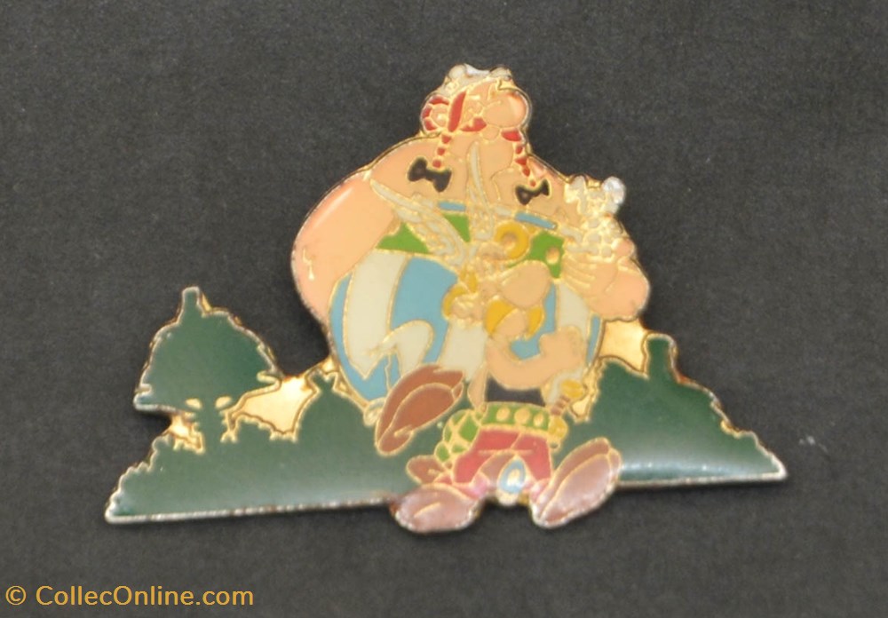 diver pin asterix obelix et idefix