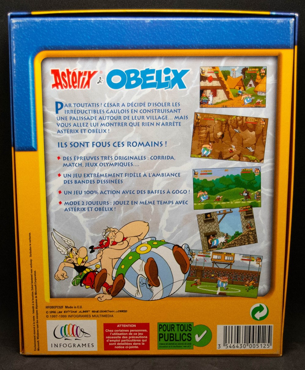 Jeux PC - Astérix & Obélix de societe jouets jeux pc asterix obelix