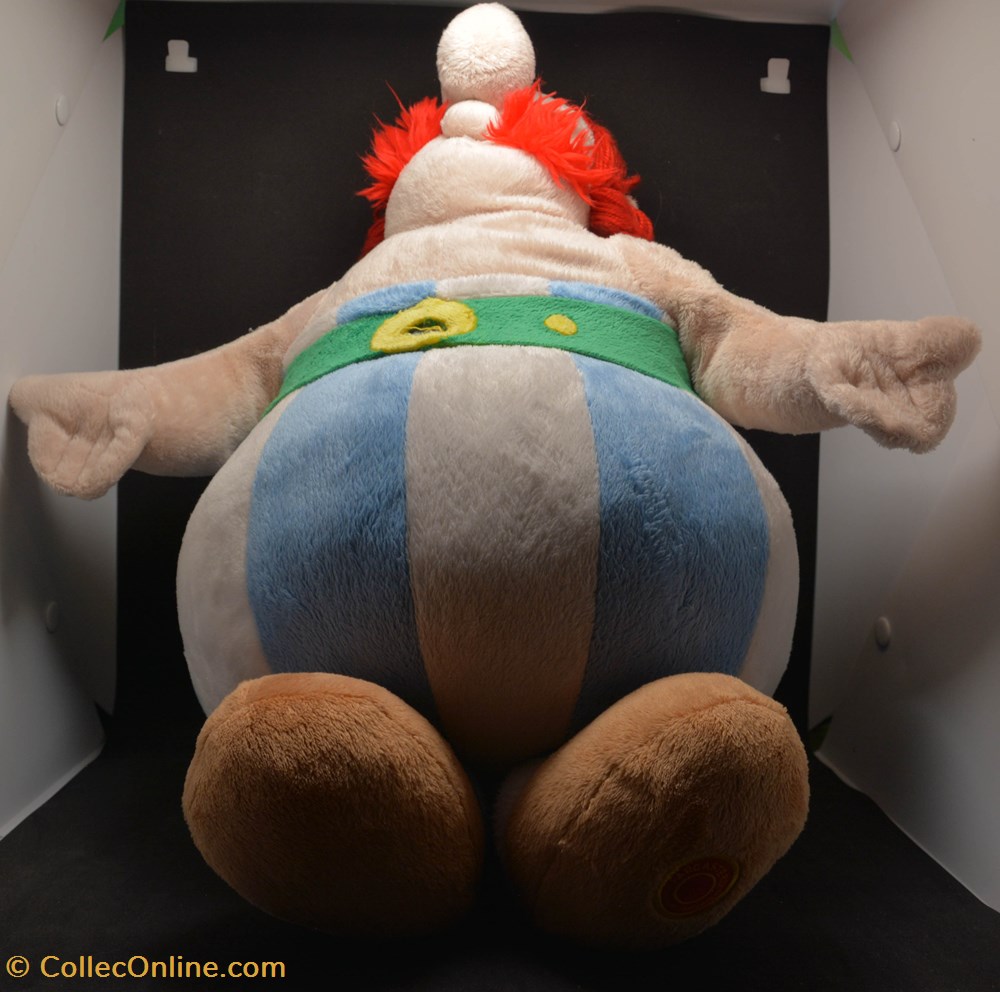 Obélix - Parc Astérix - 2001 - 50 cm jeux de societe jouets peluches obelix parc asterix 2001 50 cm