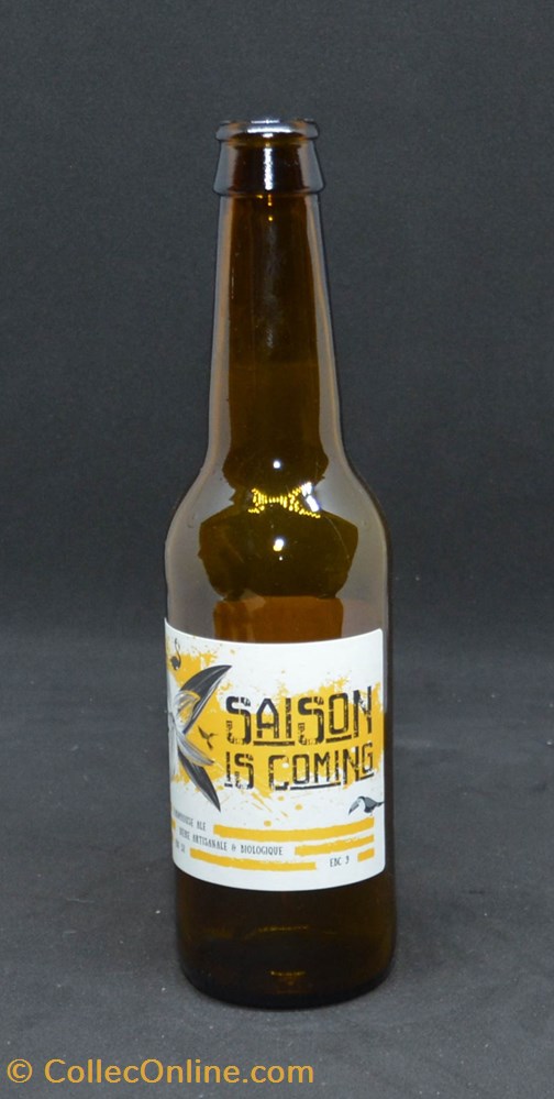 Saison is coming - Blonde - FR - 4,5% - 33cl art la table argenterie bistrot alimentation bouteille saison is coming blonde fr 4 5 33cl