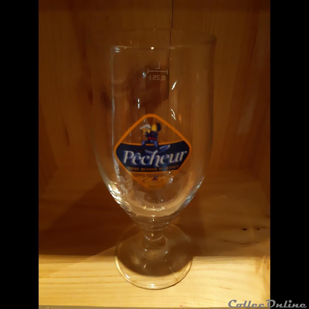 Pêcheur bistrot alimentation verre biere pecheur