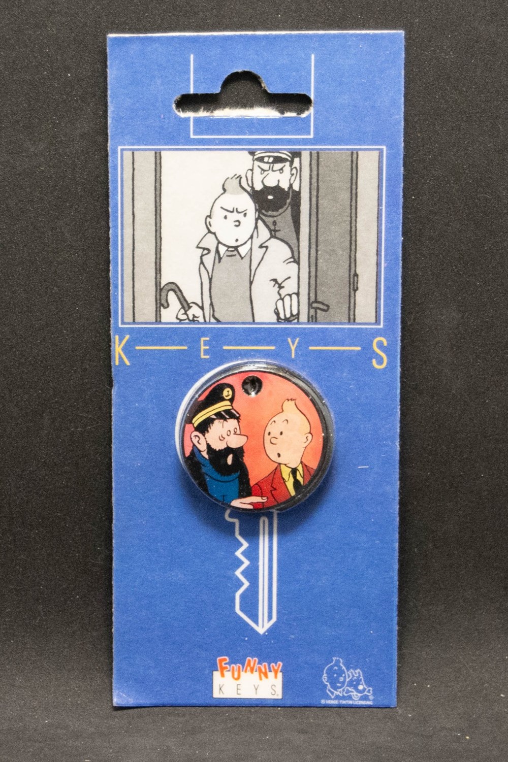 Funny keys - 1993 - Tintin et Haddock divers funny keys 1993 tintin et haddock